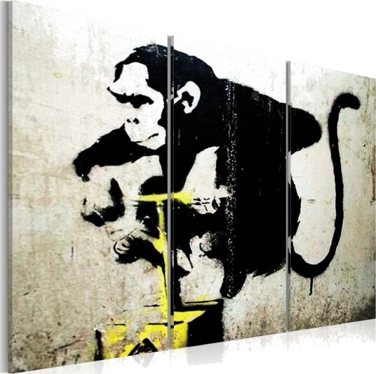Bilde Monkey Tnt Detonator By Banksy 90x60 Artgeist sp. z o. o.