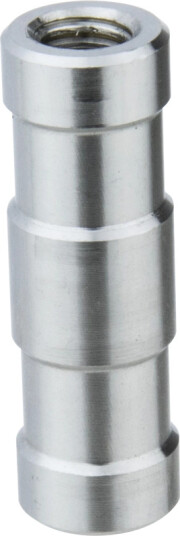 Kupo KS-186 Stainless Steel Round Baby Stud 3/8"-16F & 3/8"-16F