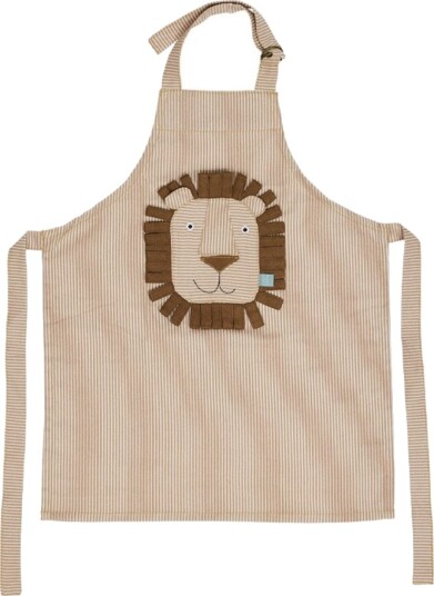 OYOY Lion Striped Denim Forkle OYOY Lion Striped Denim Forkle