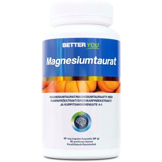 Better You Magnesiumtaurat 90 stk Better You Magnesiumtaurat 90 stk