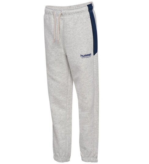 Hummel Hmljr Loose Blocked Sweatpant Grey 122 Hummel Hmljr Loose Blocked Sweatpant Grey 122