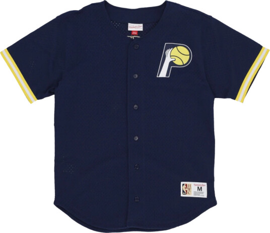 Mitchell & Ness Herre Skjorter Blå XL,