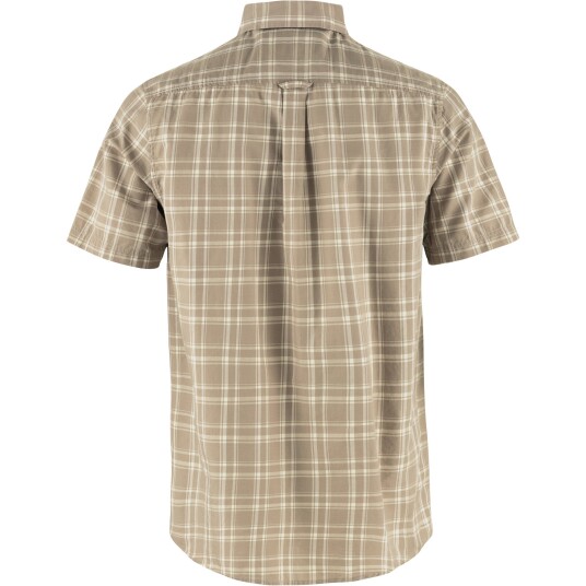 Fjellreven Men"s Övik Lite Shirt Short Sleeve Fossil-Chalk Rose XL