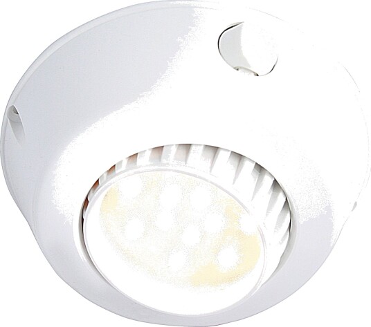 Comet SMD LED Utvendig med Bryter Hvit