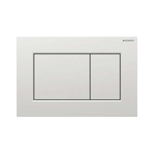 Geberit Sigma01 Firkantet Betjeningsplate Matt Krom (Easy Clean) Geberit Sigma01 Firkantet Betjeningsplate Matt Krom (Easy Clean)