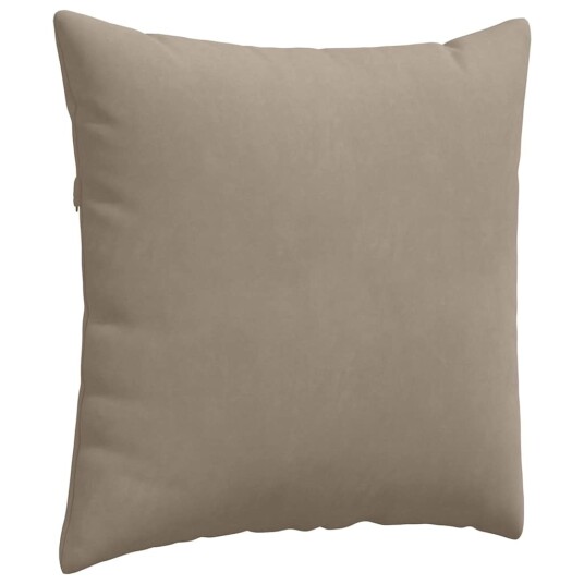 Sofaputer 2 pcs Gråbrun 80 x 80 cm stoff