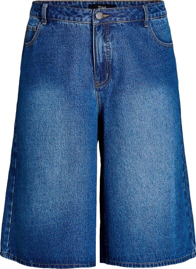 Zizzi   Jeans shorts jMavia   Blå