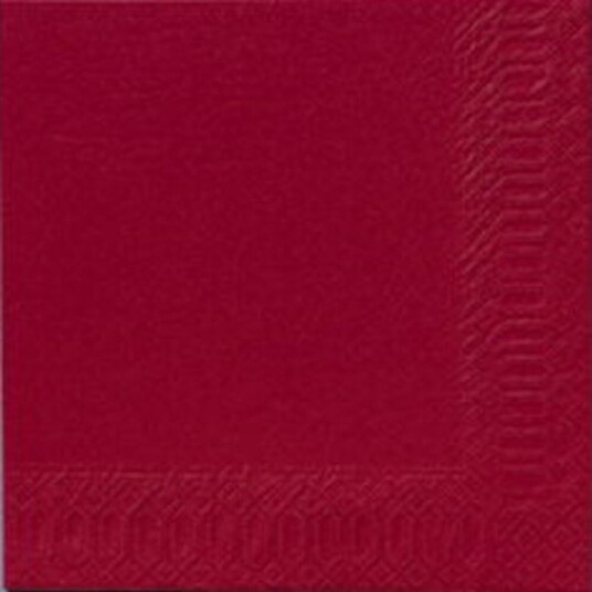 Serviet Duni 33X33 Cm 3 Lag Bordeaux 125 Stk,125 Stk/Pk