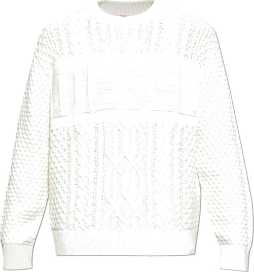 Diesel Herre Strikkevarer Beige 2XL,