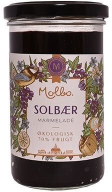 Rømer Solbær Marmelade Molbo, Øko