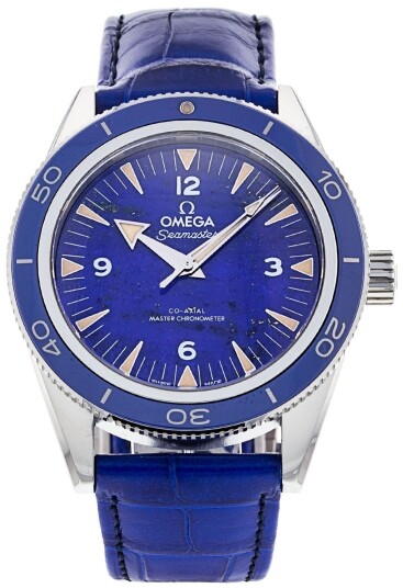 Omega Herreklokke 234.93.41.21.99.002 Seamaster 300M Blå/Lær Ø41 mm