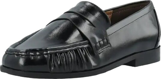 Bianco Biacarma Penny Loafer Faux Leather   Black   36