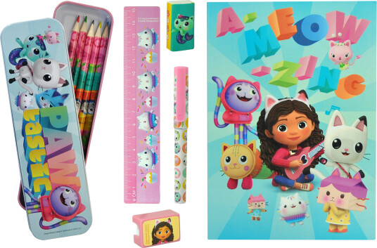 Kids Licensing Gabby's Dollhouse Stationery Bumper set 033706084