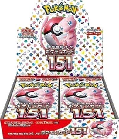 Pokemon Card 151 Booster Box Japanese Pokemon Card 151 Booster Box Japanese