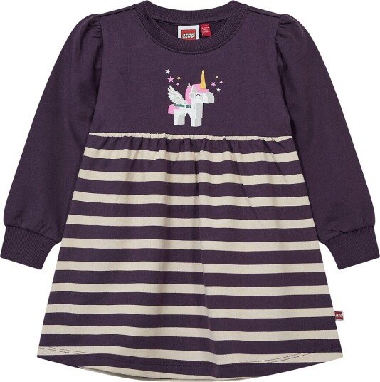 LEGO® Wear Kjole - LWDima 700 - Lilla - LEGO® Wear - 1 år (80) - Kjole Beige