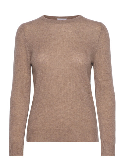 Davida Cashmere Basic Sweater Loose Sweater - Brown - S Davida Cashmere Basic Sweater Loose Sweater - Brown - S