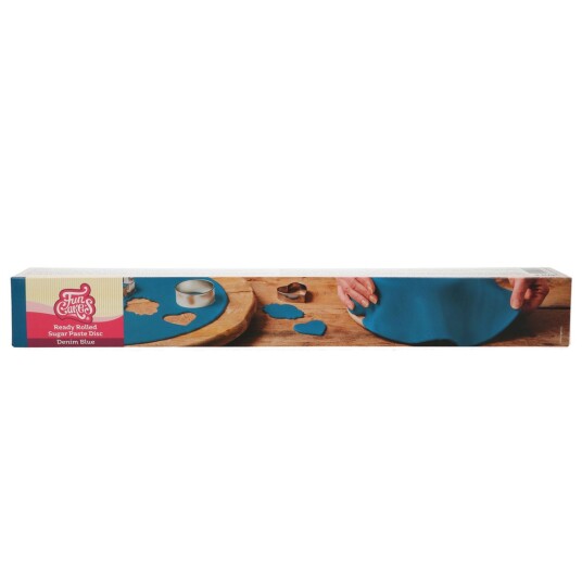 Funcakes Fondantlokk Jeansblå Fondant Funcakes Fondantlokk Jeansblå Fondant