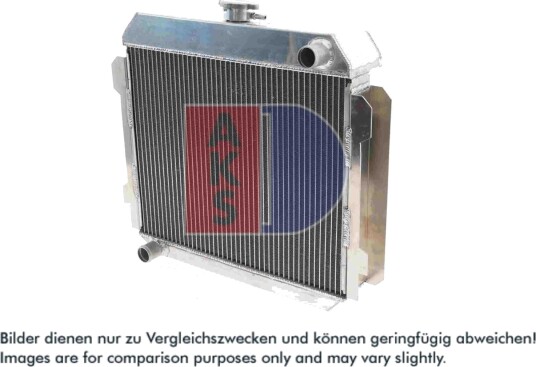 AKS DASIS 090190AL Radiator motorkjøling