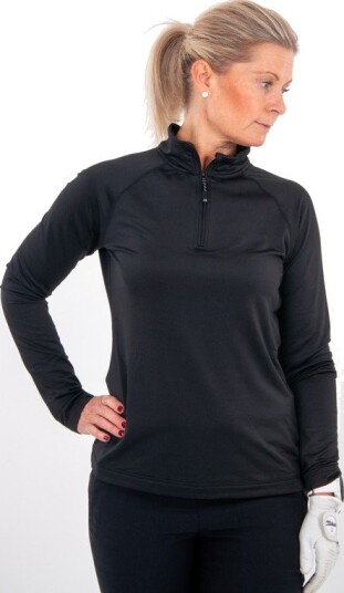 Cutter & Buck Tröja Coos Bay Svart Golfgenser dame Svart (99) XX-Large