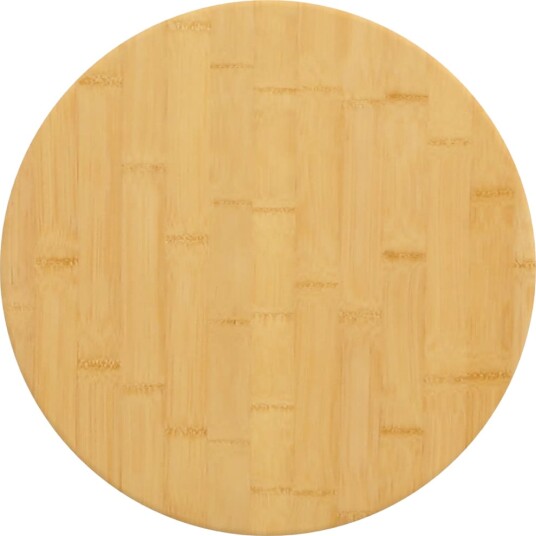 Bordplate Ø50x4 cm bambus 352687