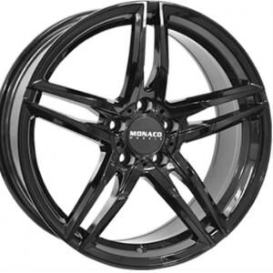 Monaco GP1 Gloss Black 8x19 5/112 ET35 B66.5 Monaco GP1 Gloss Black 8x19 5/112 ET35 B66.5