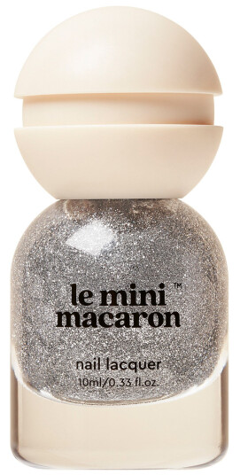 Le Mini Macaron Sweet Nail Polish Silver Disco