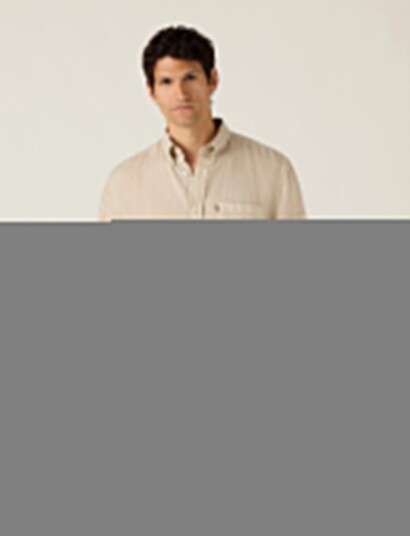 Lexington Clothing Casual Linen Blend Shorts Brown M Lexington Clothing Casual Linen Blend Shorts Brown M