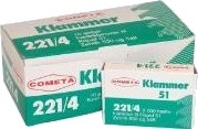 Hæfteklammer Rapid 2000 Stk 221/4 Til 127192,10 Pk X 2000 Stk/Krt Hæfteklammer Rapid 2000 Stk 221/4 Til 127192,10 Pk X 2000 Stk/Krt