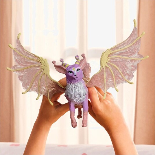 Schleich Schleich Winged Cat Dragon - Purple - ONE SIZE