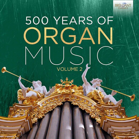 Diverse Artister, Diverse Klassisk 500 Years Of Organ Music Vol. 2 CD