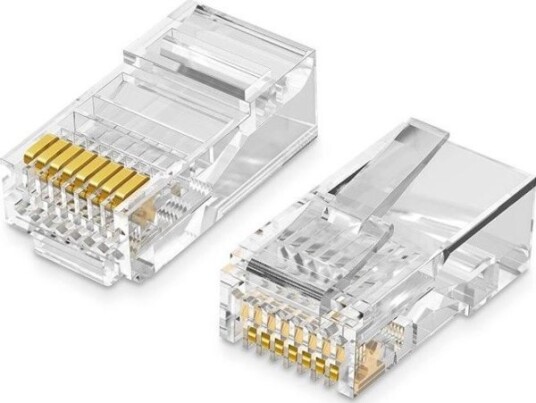 Rj45 Plug Ugreen Nw110 Ethernet, 8P/8C, Cat.5/5E, Utp (100Pcs)