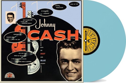 Johnny Cash With His Hot And Blue Guitar Vinyl