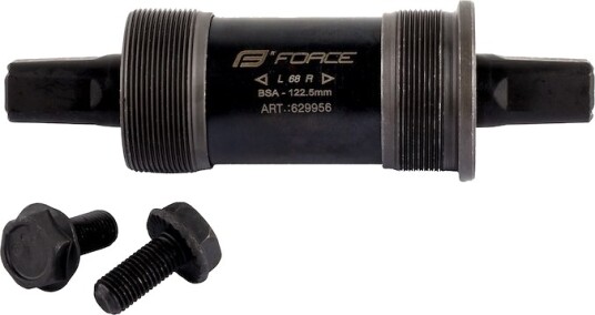 FORCE ECO kranlager BSA 122,5mm skål og hus i stål firkantet aksel FORCE ECO kranlager BSA 122,5mm skål og hus i stål firkantet aksel