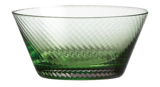 Aida - RAW Unique swirl skål 12,5x6x8 cm green Aida - RAW Unique swirl skål 12,5x6x8 cm green
