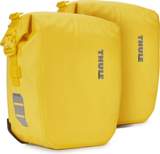 Thule Shield Vanntette Sykkelvesker 2x13L Gul