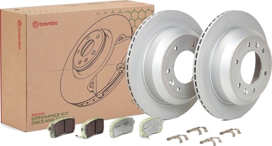 Bremseskiver og -klosser BREMBO KT 10 020