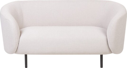 2 seters sofa Loen Beige svart