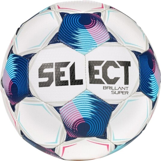 Select Fotball Brillant Super Mini V25 Hvit/Blå Str. 47 cm
