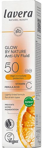 Lavera Glow By Nature Anti-UV Fluid SPF50