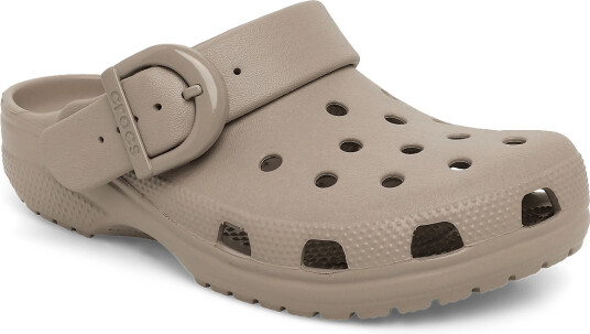 Crocs Classic Enamel Buckle Clog Beige 37/38 Crocs Classic Enamel Buckle Clog Beige 37/38
