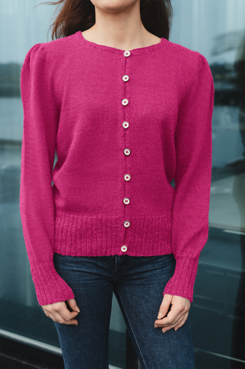 Dale Garn 446 07C Gyda Jakke Pink