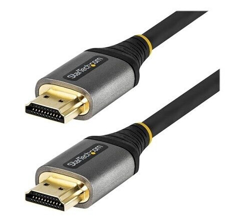 StarTech 0,5m HDMI 2.0 Kabel med Ethernet, 4K 60Hz, Svart