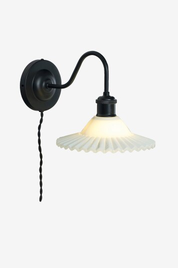 Aneta Lighting   Vegglampe Silvia   Svart