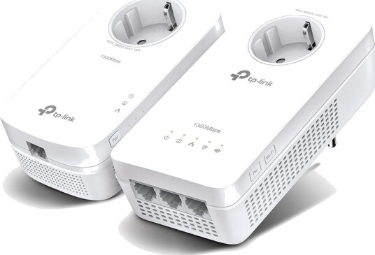 TP Link AV1300 AC1200 Gigabit WLAN Powerline Kit TL WPA1300P KIT