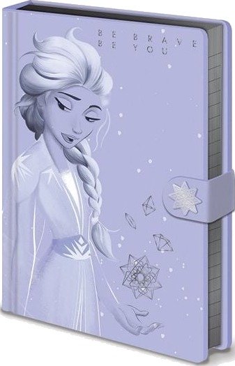 Frozen 2 Lilac Snow A5 Premium Beleznica Pyramid Notebook