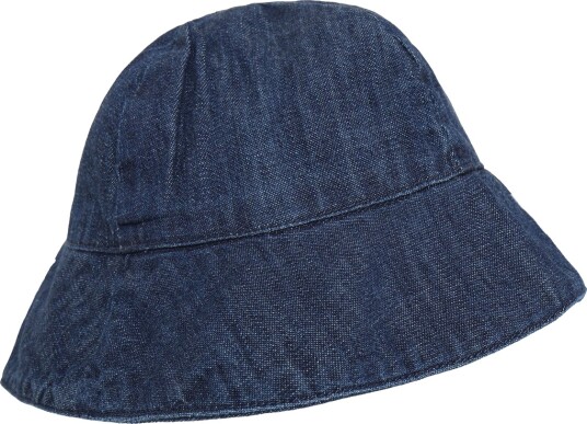 Mango Denim Bucket Hat Navy 1 6M