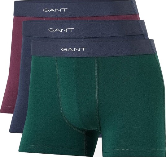 Gant   Seasonal Waistband Trunk 3 Pack   Blå