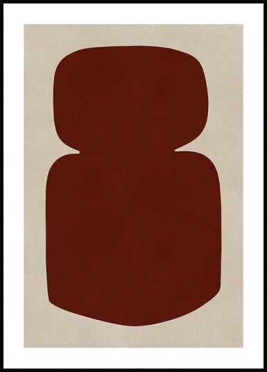 Modern organic art 9 Poster Plakat / 50x70cm