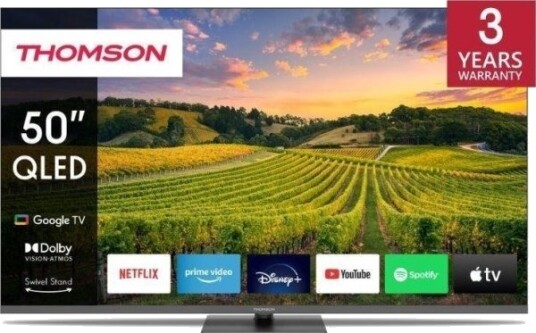 Thomson 50" QLED 4K Smart TV med Google TV 50QG5C14 Thomson 50" QLED 4K Smart TV med Google TV 50QG5C14