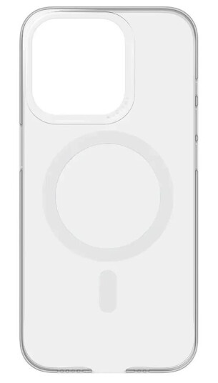 Nudient Thin Case iPhone 15 Deksel - MagSafe Kompatibel - Transparent